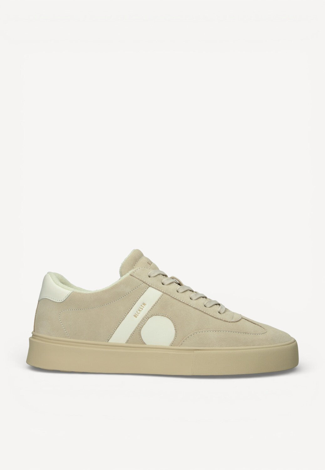 Heren veterschoenen-Beige suède/nubuck