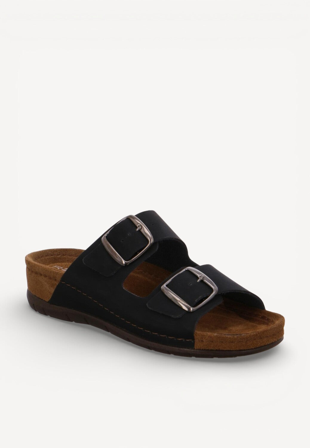 DAMES OPEN SCHOENEN-Zwart suède