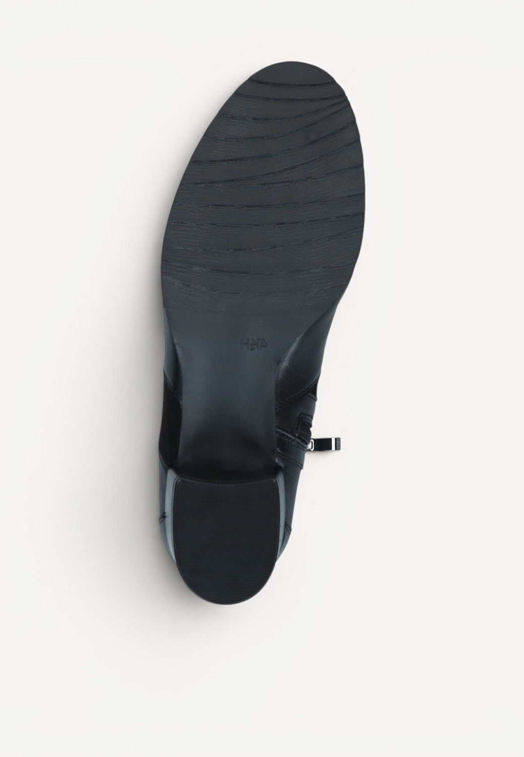 DAMES BOOTS+KORT LAARS-Zwart leer