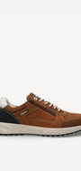Heren veterschoenen-Bruin suède