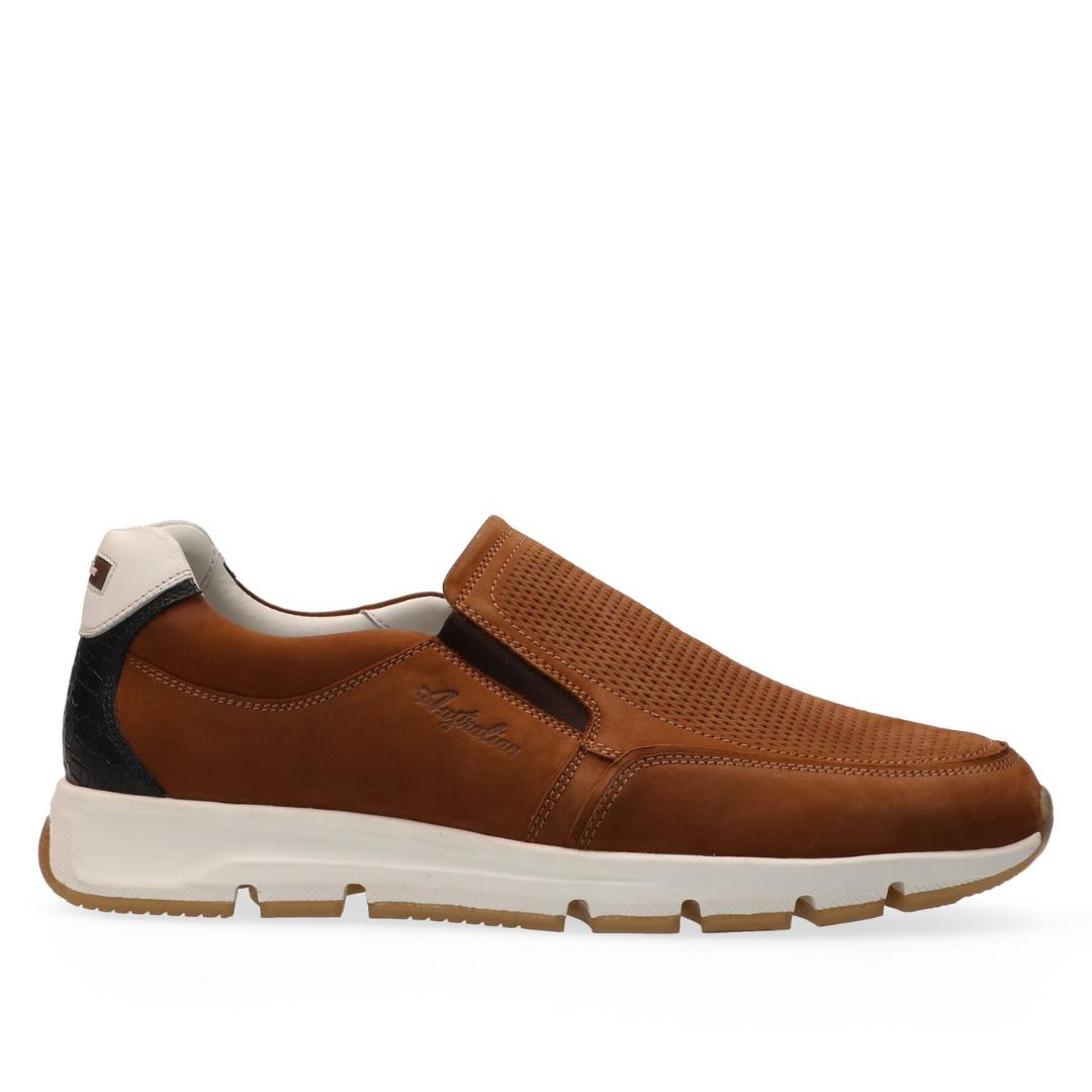 Heren instapper-Bruin suède