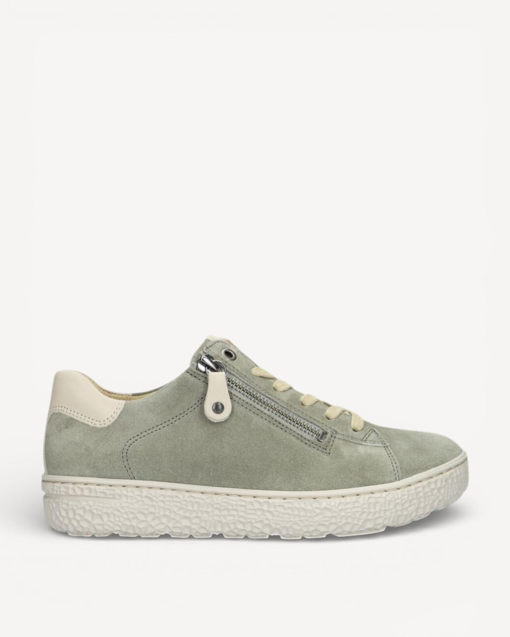 DAMES SPORTIEVE VETERSCHO-Groen suède/nubuck