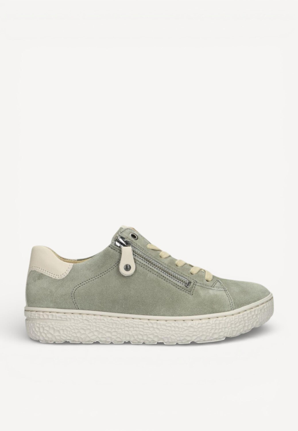 DAMES SPORTIEVE VETERSCHO-Groen suède/nubuck