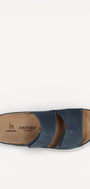 DAMES OPEN SCHOENEN-Blauw suède/nubuck