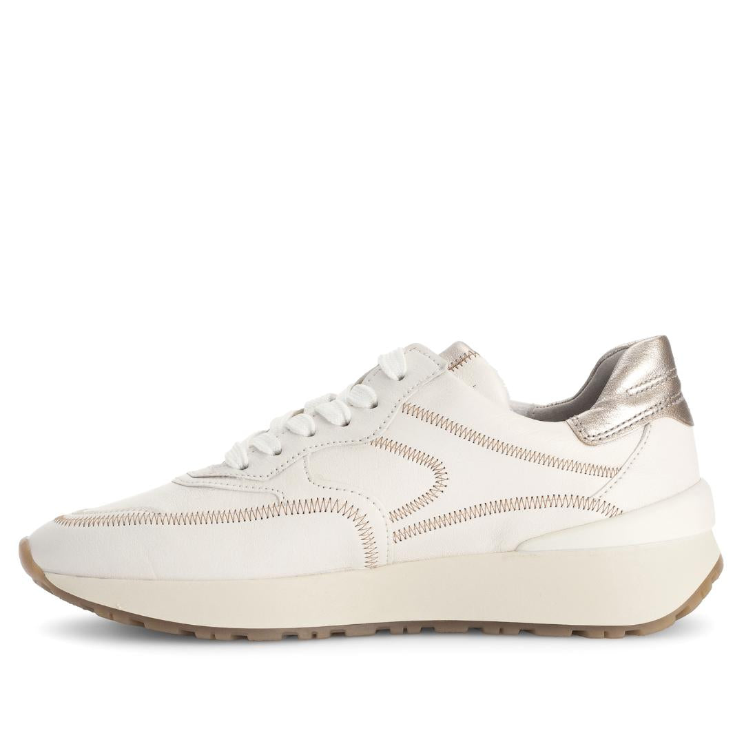 DAMES SPORTIEVE VETERSCHO-Beige leer