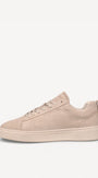 Heren veterschoenen-Beige suède/nubuck