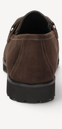 DAMES INSTAPSCHOENEN-Bruin suède
