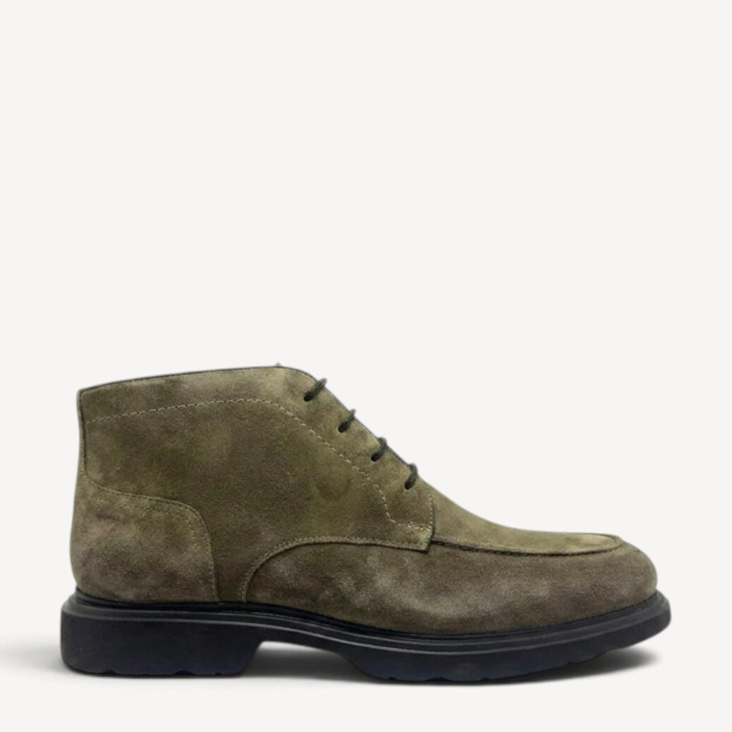 Heren boots-Beige suède/nubuck