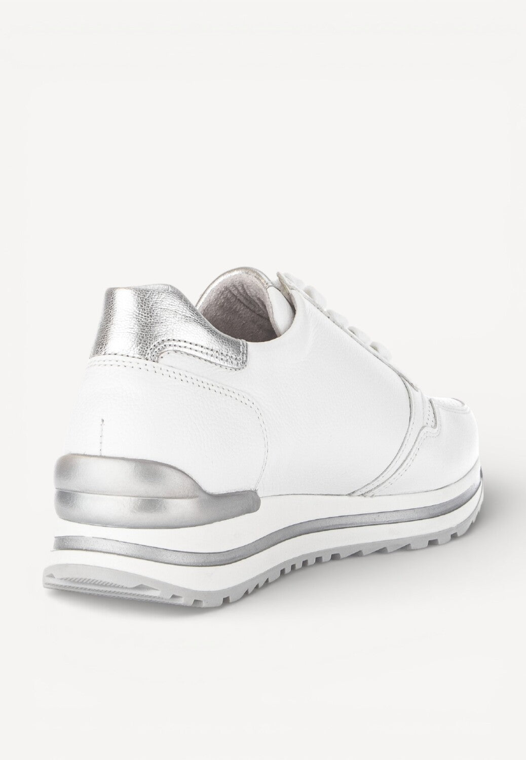 DAMES SPORTIEVE VETERSCHO-Wit leer