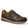 Heren veterschoenen-Groen combi kleur