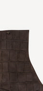 DAMES BOOTS+KORT LAARS-Bruin suède
