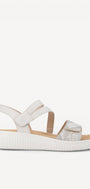 DAMES OPEN SCHOENEN-Grijs combi kleur