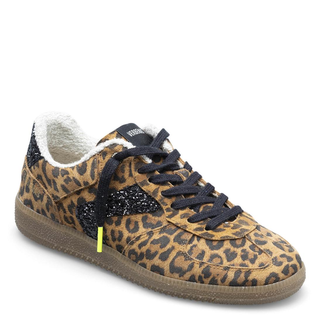 DAMES SPORTIEVE VETERSCHO-Bruin combi kleur