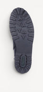 DAMES BOOTS+KORT LAARS-Zwart leer