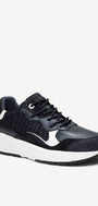 DAMES SPORTIEVE VETERSCHO-Blauw leer