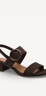 DAMES OPEN SCHOENEN-Bruin diversen