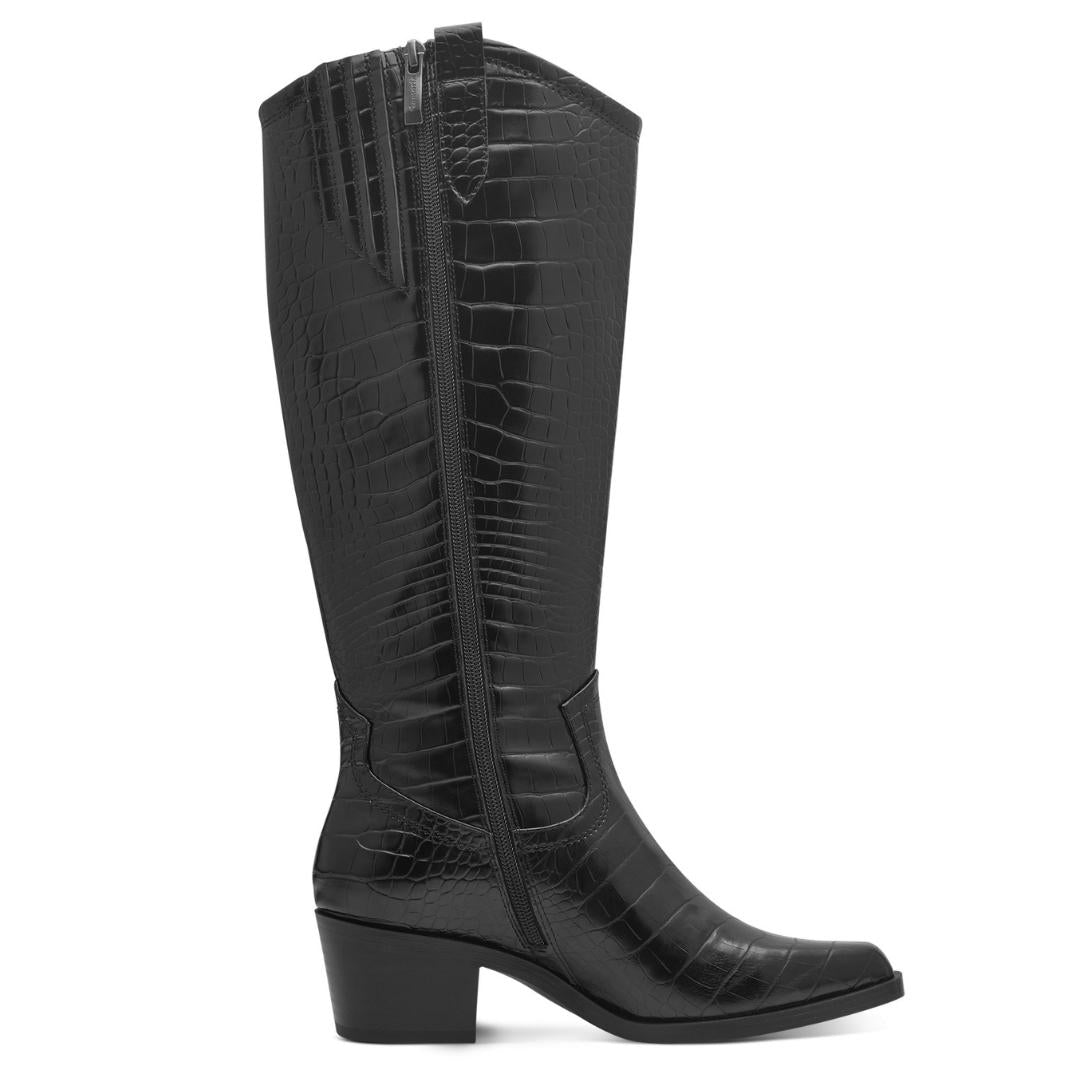 DAMESLAARS LANG/HALFHOOG-Zwart diversen