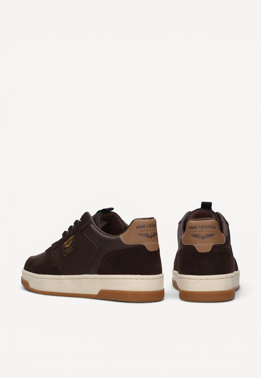 Heren veterschoenen-Bruin suède