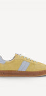 DAMES SPORTIEVE VETERSCHO-Geel suède/nubuck