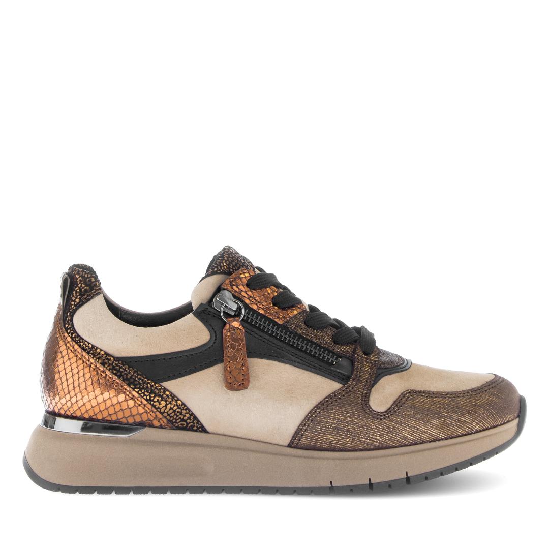 DAMES SPORTIEVE VETERSCHO-Brons combi kleur