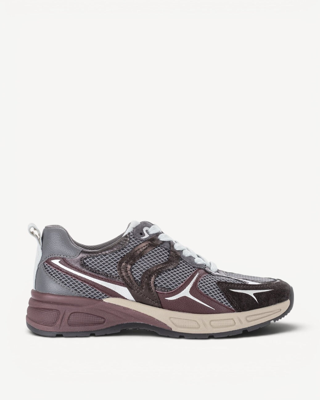 DAMES SPORTIEVE VETERSCHO-Bruin combi kleur