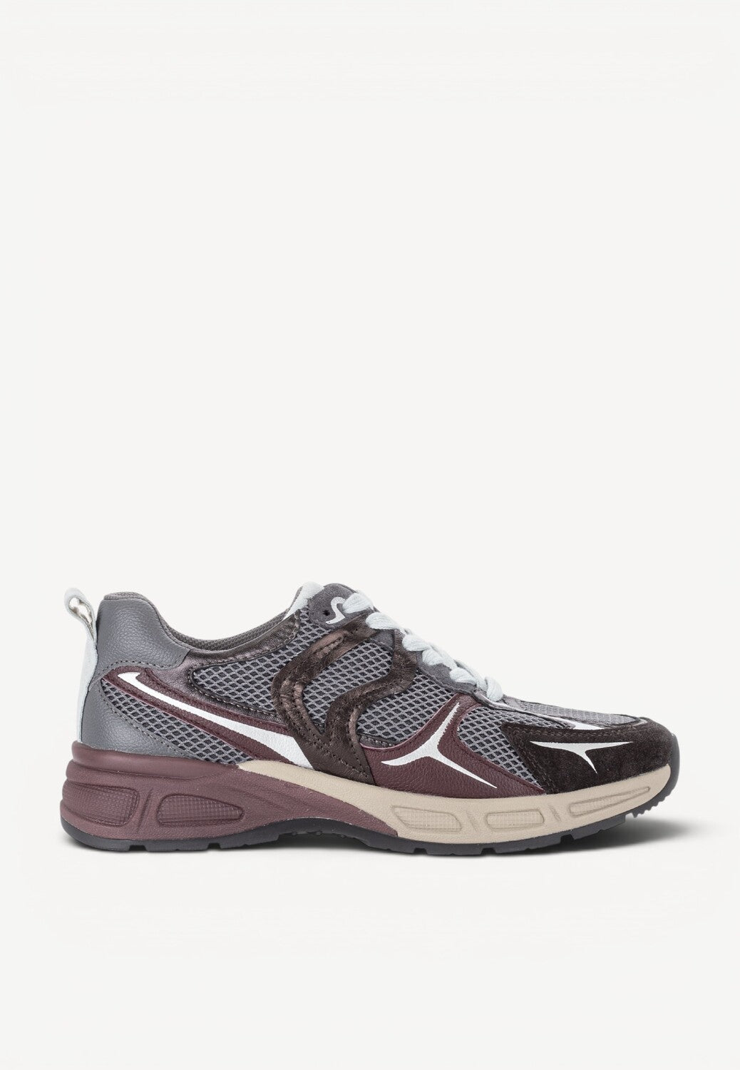 DAMES SPORTIEVE VETERSCHO-Bruin combi kleur
