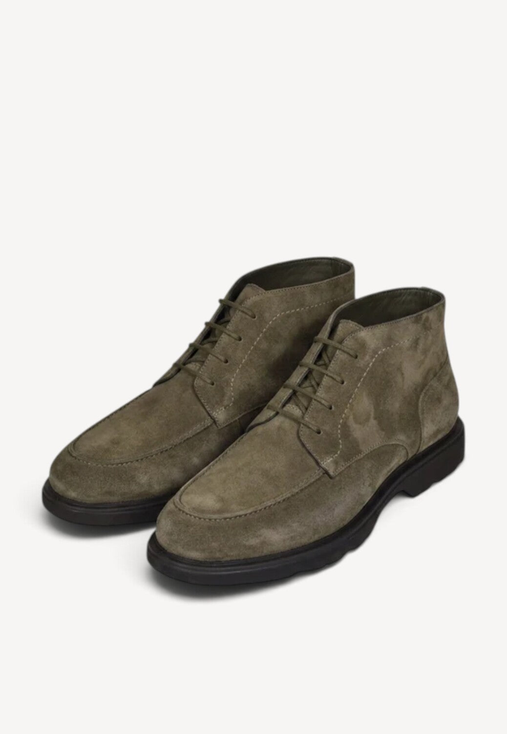 Heren boots-Beige suède/nubuck