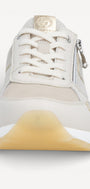 DAMES SPORTIEVE VETERSCHO-Beige leer