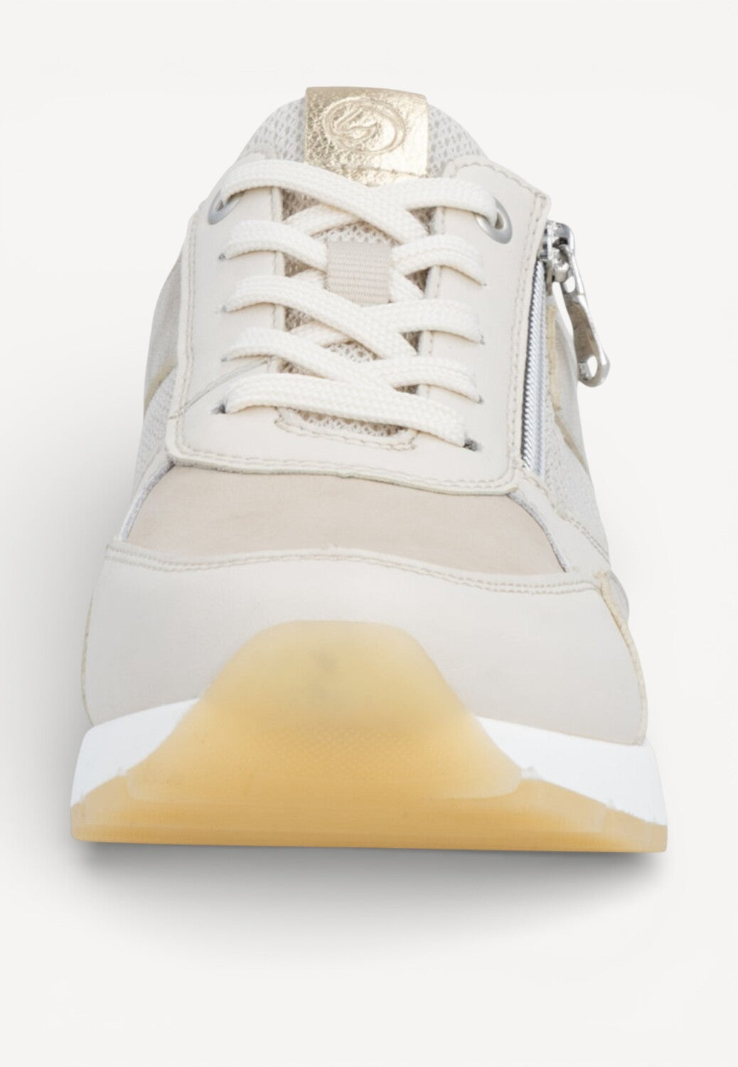 DAMES SPORTIEVE VETERSCHO-Beige leer