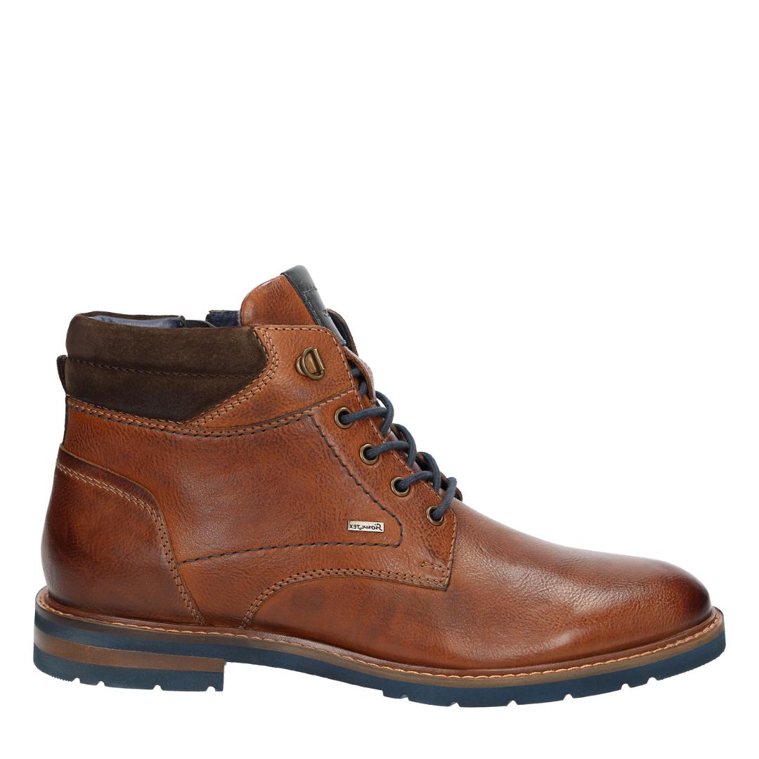 Heren boots-Bruin leer