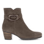 DAMES BOOTS+KORT LAARS-Bruin suède