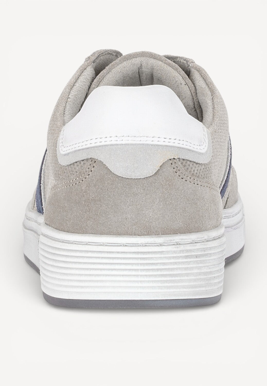 Heren veterschoenen-Beige suède/nubuck