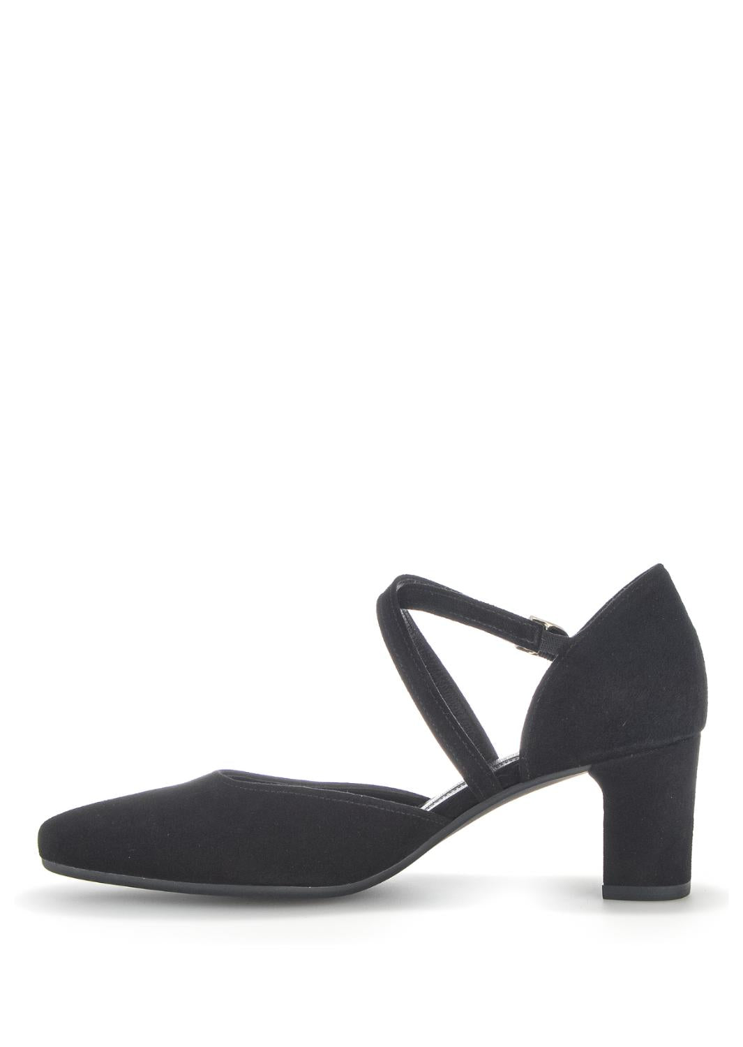 BALLERINAS + PUMPS-Zwart suède