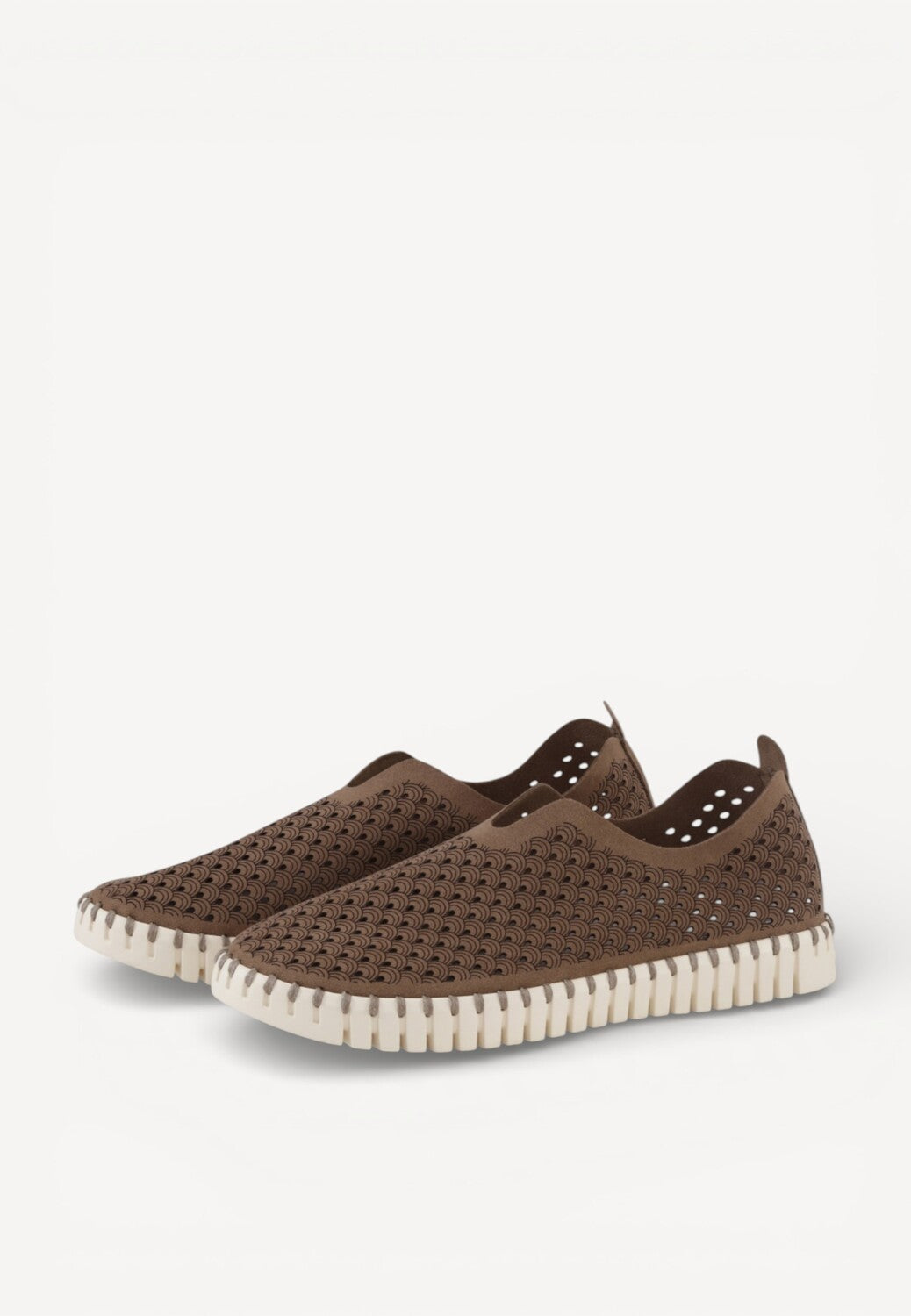 DAMES INSTAPSCHOENEN-Bruin diversen