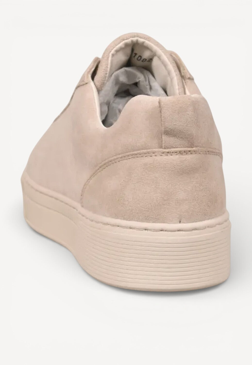 Heren veterschoenen-Beige suède/nubuck