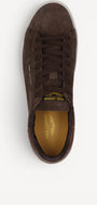 Heren veterschoenen-Bruin suède