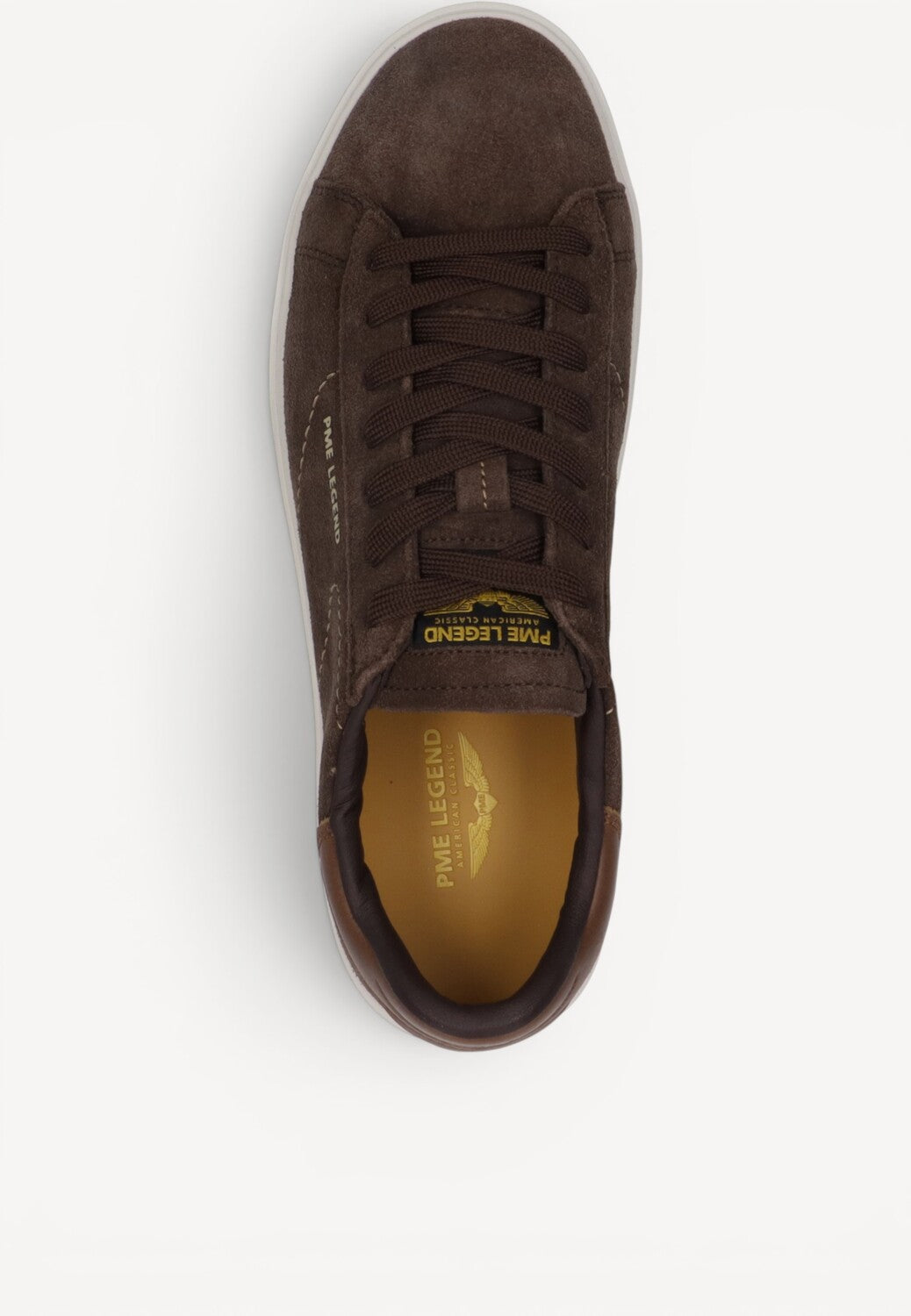Heren veterschoenen-Bruin suède