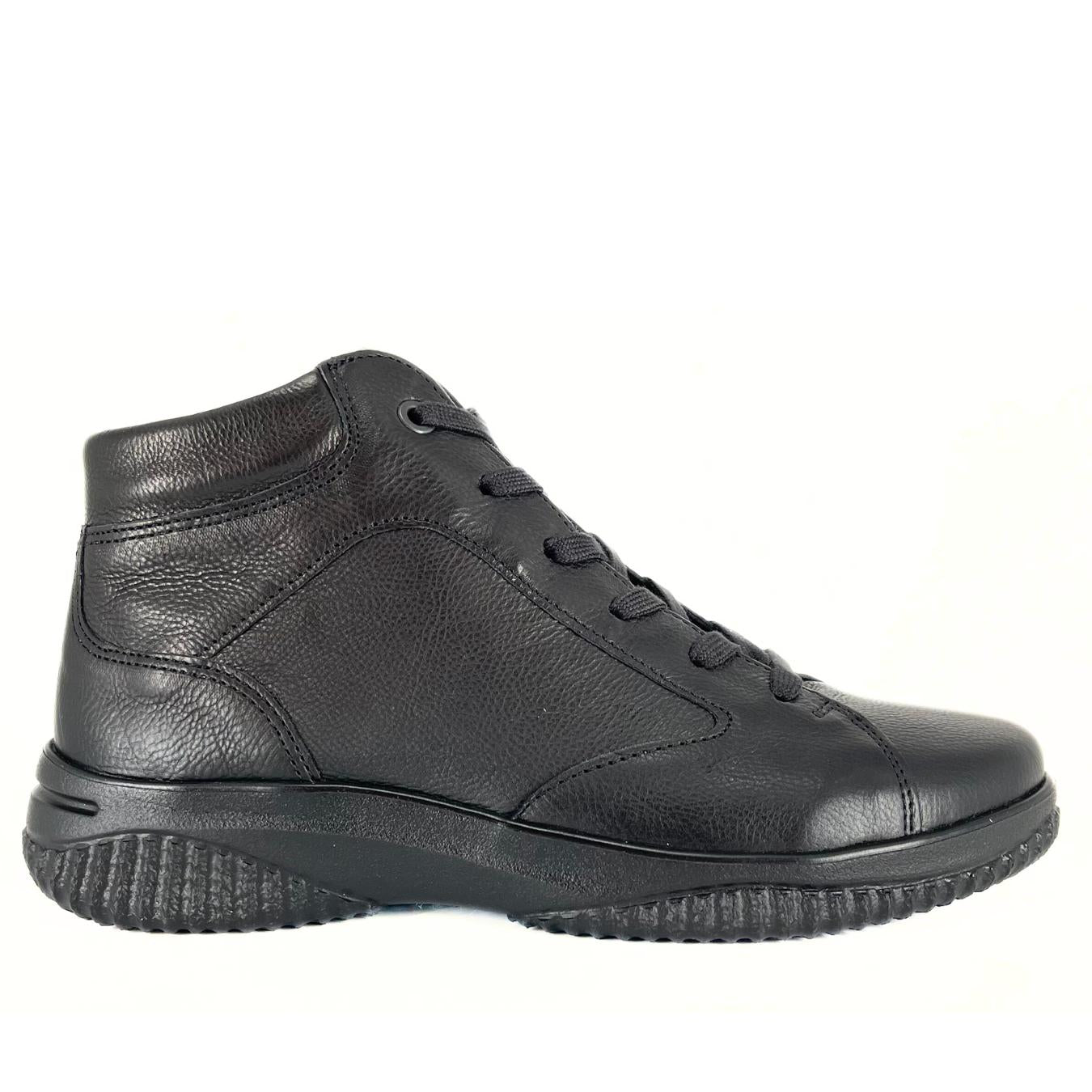 DAMES SPORTIEVE VETERSCHO-Zwart leer