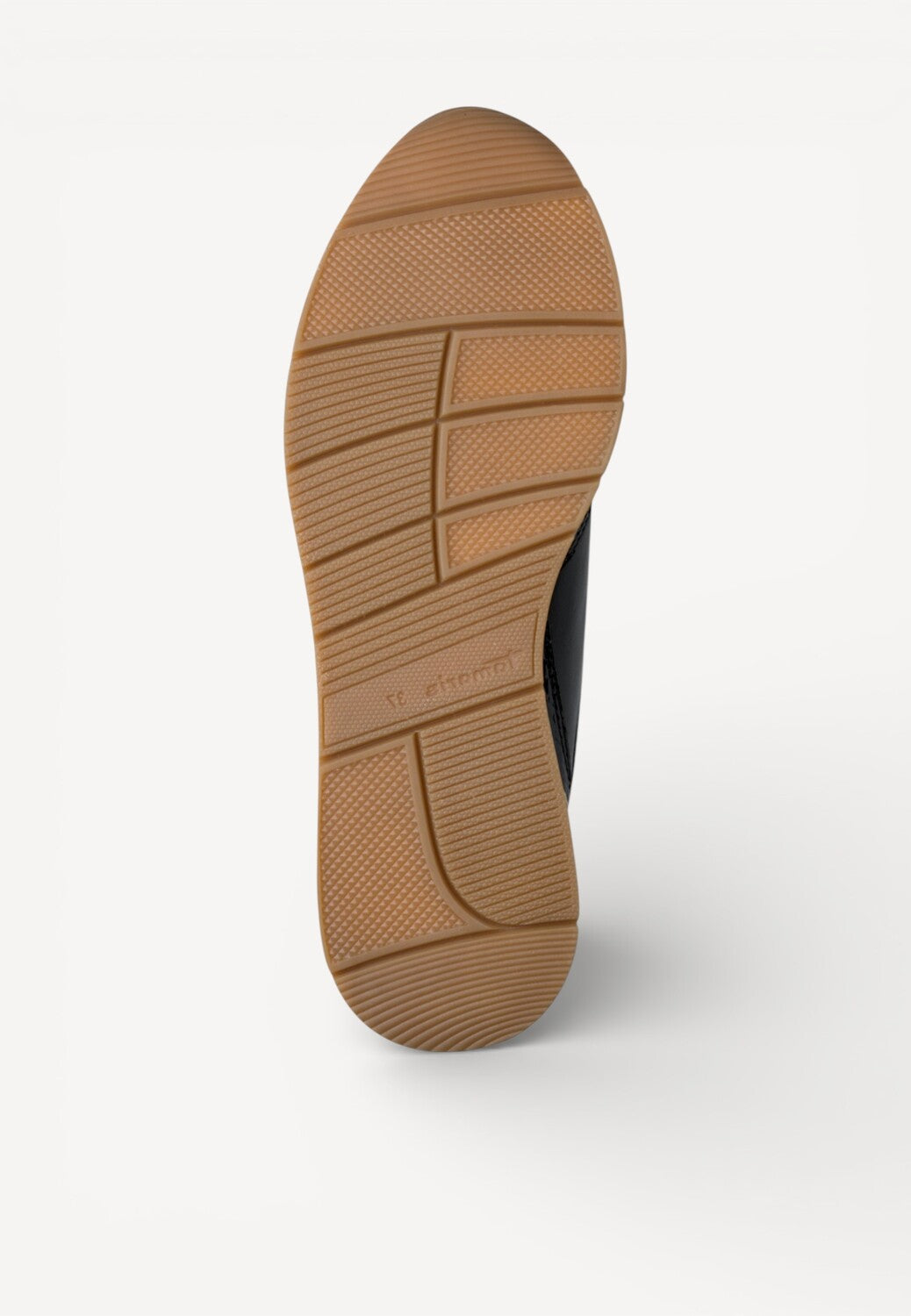 DAMES SPORTIEVE VETERSCHO-Zwart leer