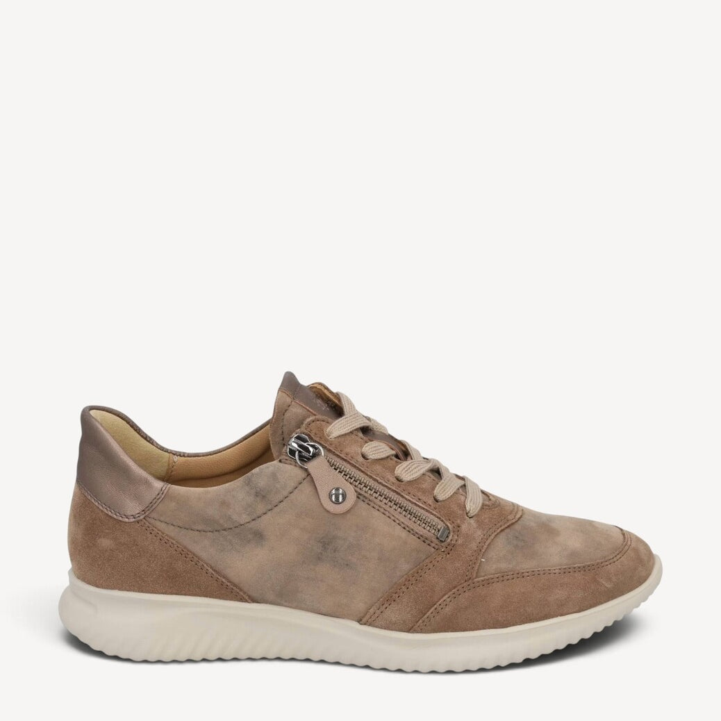 DAMES SPORTIEVE VETERSCHO-Beige suède/nubuck
