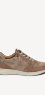 DAMES SPORTIEVE VETERSCHO-Beige suède/nubuck