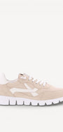 DAMES SPORTIEVE VETERSCHO-Beige suède/nubuck
