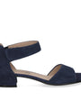 DAMES OPEN SCHOENEN-Blauw suède/nubuck
