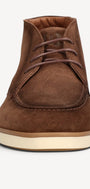 Heren boots-Bruin suède
