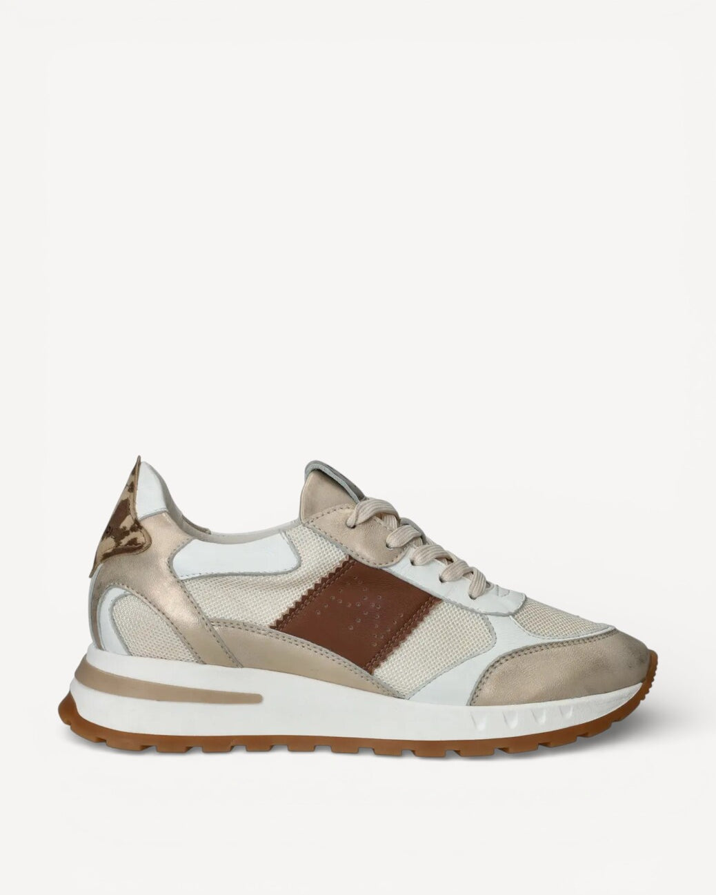 DAMES SPORTIEVE VETERSCHO-Brons combi kleur