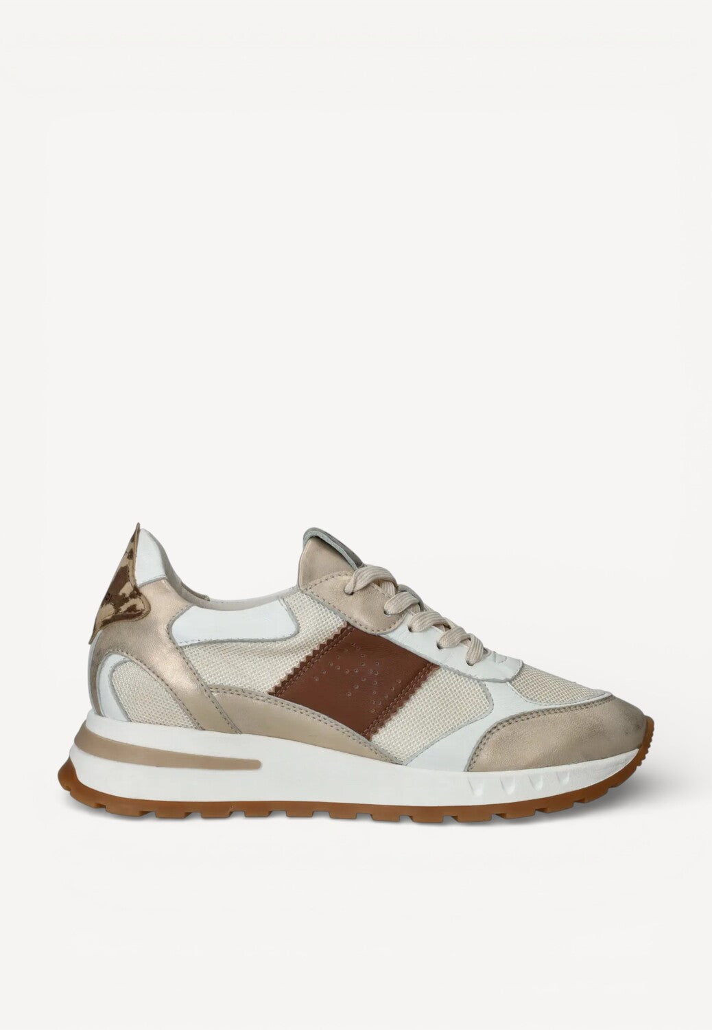 DAMES SPORTIEVE VETERSCHO-Brons combi kleur