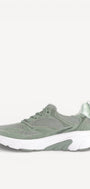 DAMES SPORTIEVE VETERSCHO-Groen suède/nubuck