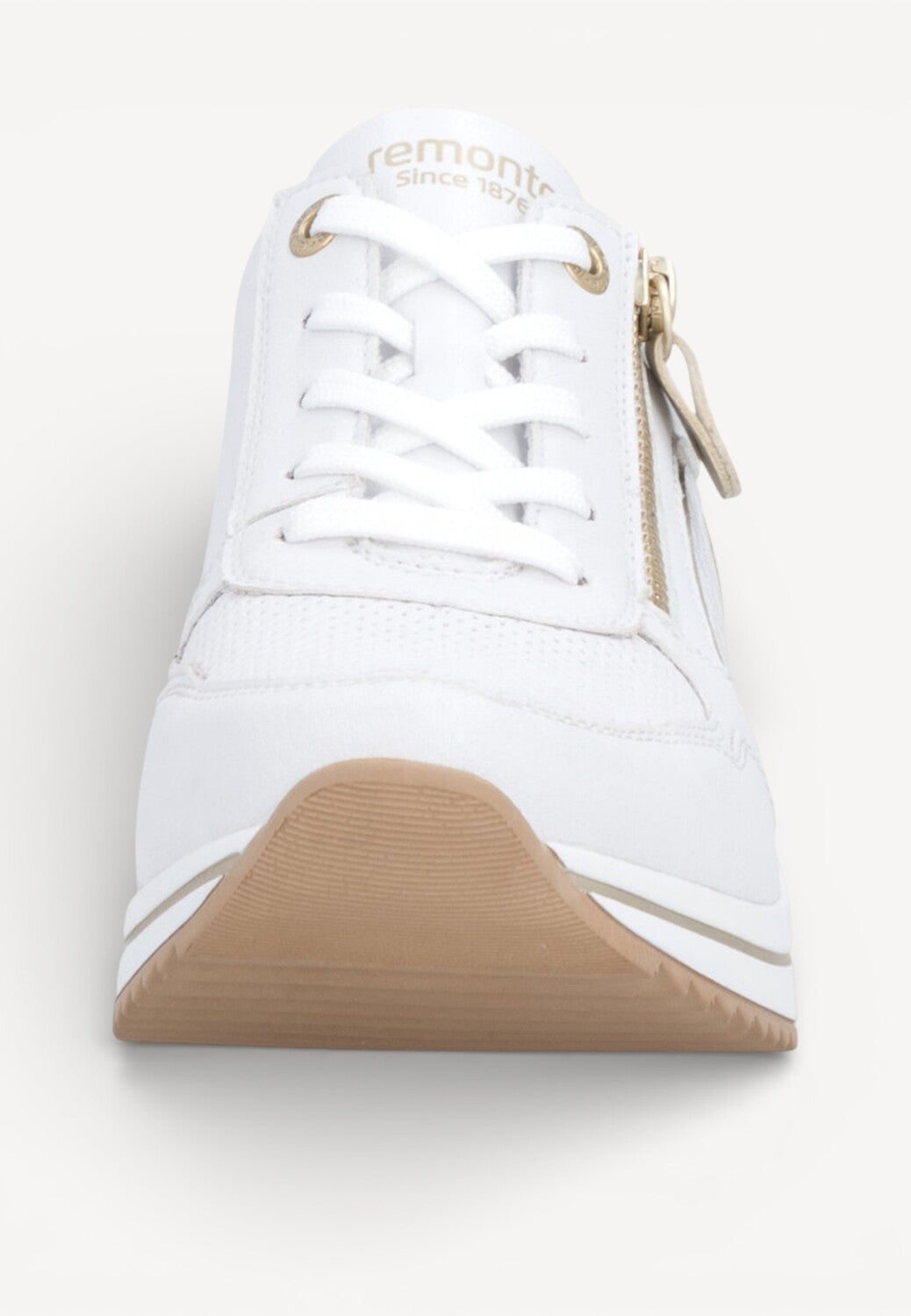 DAMES SPORTIEVE VETERSCHO-Wit leer