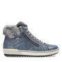 DAMES SPORTIEVE VETERSCHO-Blauw leer
