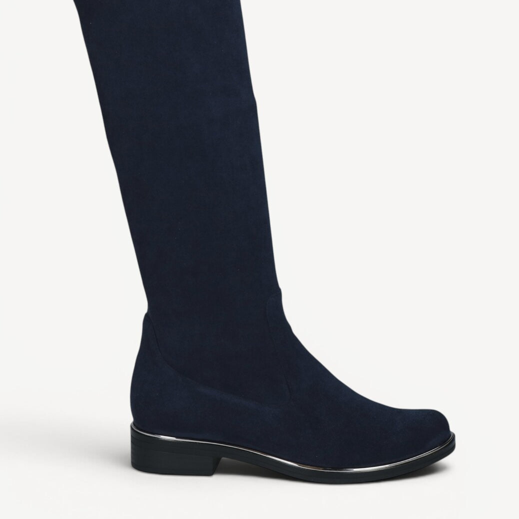 DAMESLAARS LANG/HALFHOOG-Blauw diversen